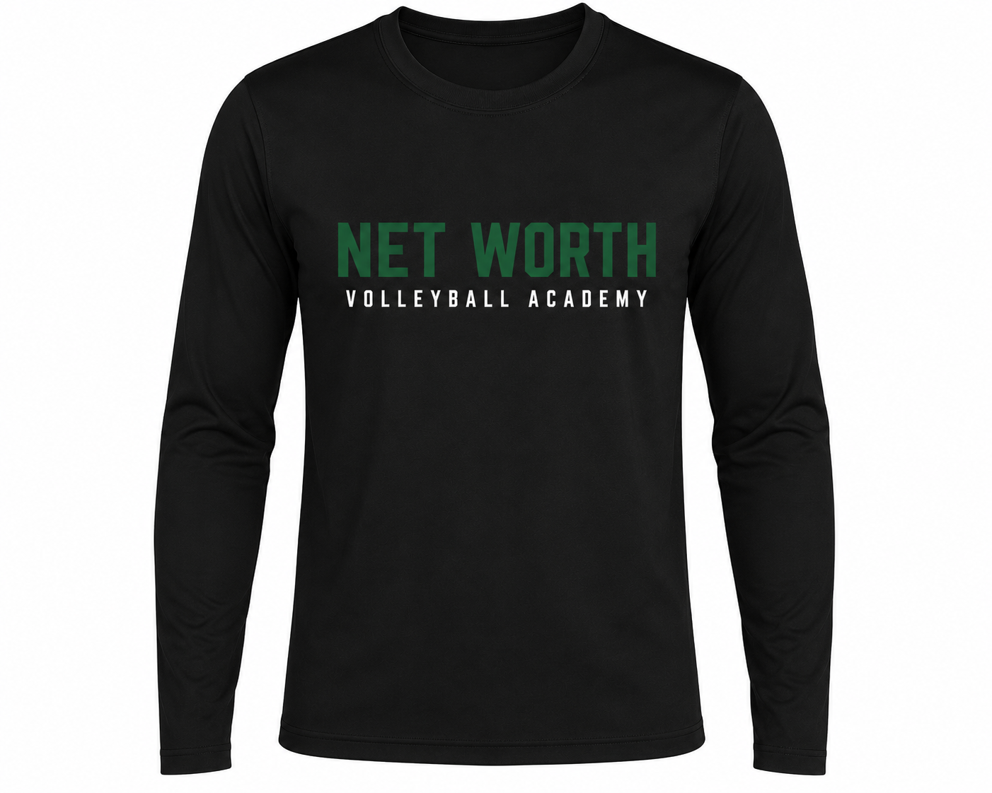 Net Worth Long-Sleeve (BLACK)