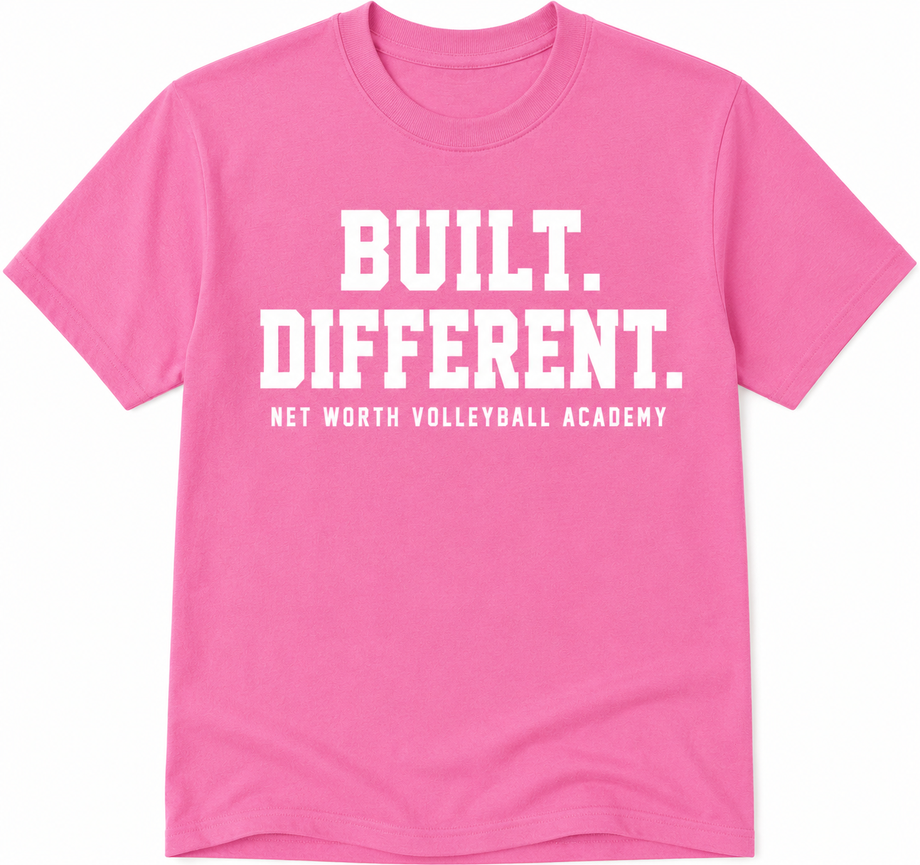 Built Different T-Shirt (Pink)